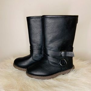 Really cute Little Girl black boots
